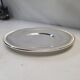 Round silver-plated serving dish – French silversmithing