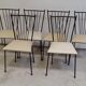6 Colette Gueden chairs 1950