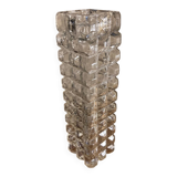 Vase en verre bubble