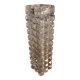 Bubble glass vase