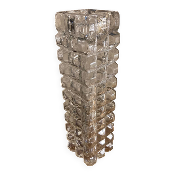 Vase en verre bubble