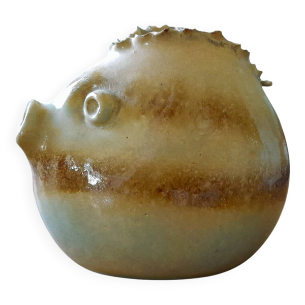 Vase poisson, Alexandre Kostanda, Vallauris, 1960s
