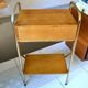 Bedside table in the style of Jacques Hitier, 1960s.