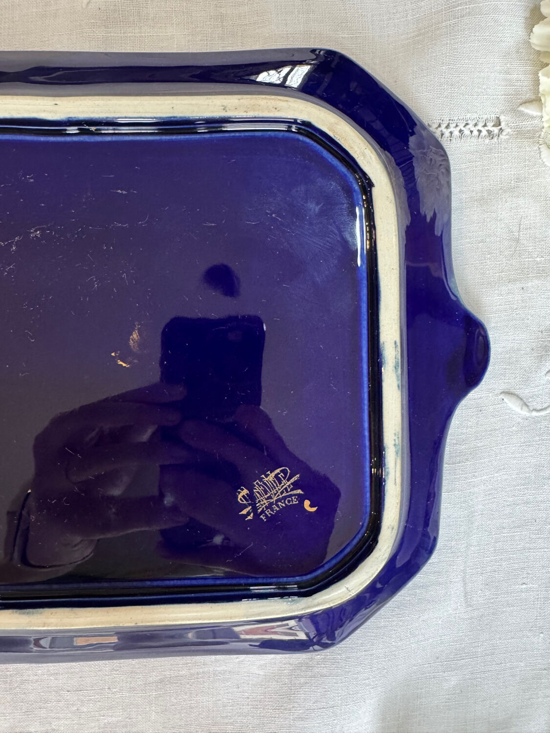 Luneville vintage plate