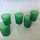 Set of 5 wine glasses Luminarc Arcoroc year 1970