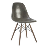 Elephant Grey Herman Miller Original Eames DSW Dining Shell Chair