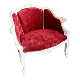 Fauteuil bergère ancien entièrement restauré