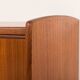 Commode danoise avec bureau caché ou coiffeuse, années 1960
