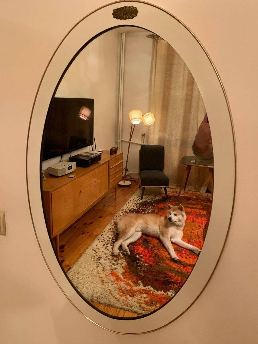 French mirror, 1960s