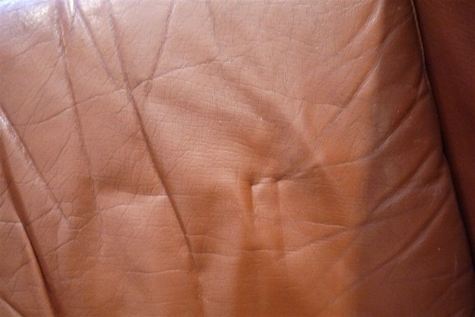 Danish armchair in cognac leather 1960