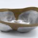 David Marshall Aluminium / Brass Vide-Poche Spain circa 1980