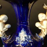 Italian earthenware vase