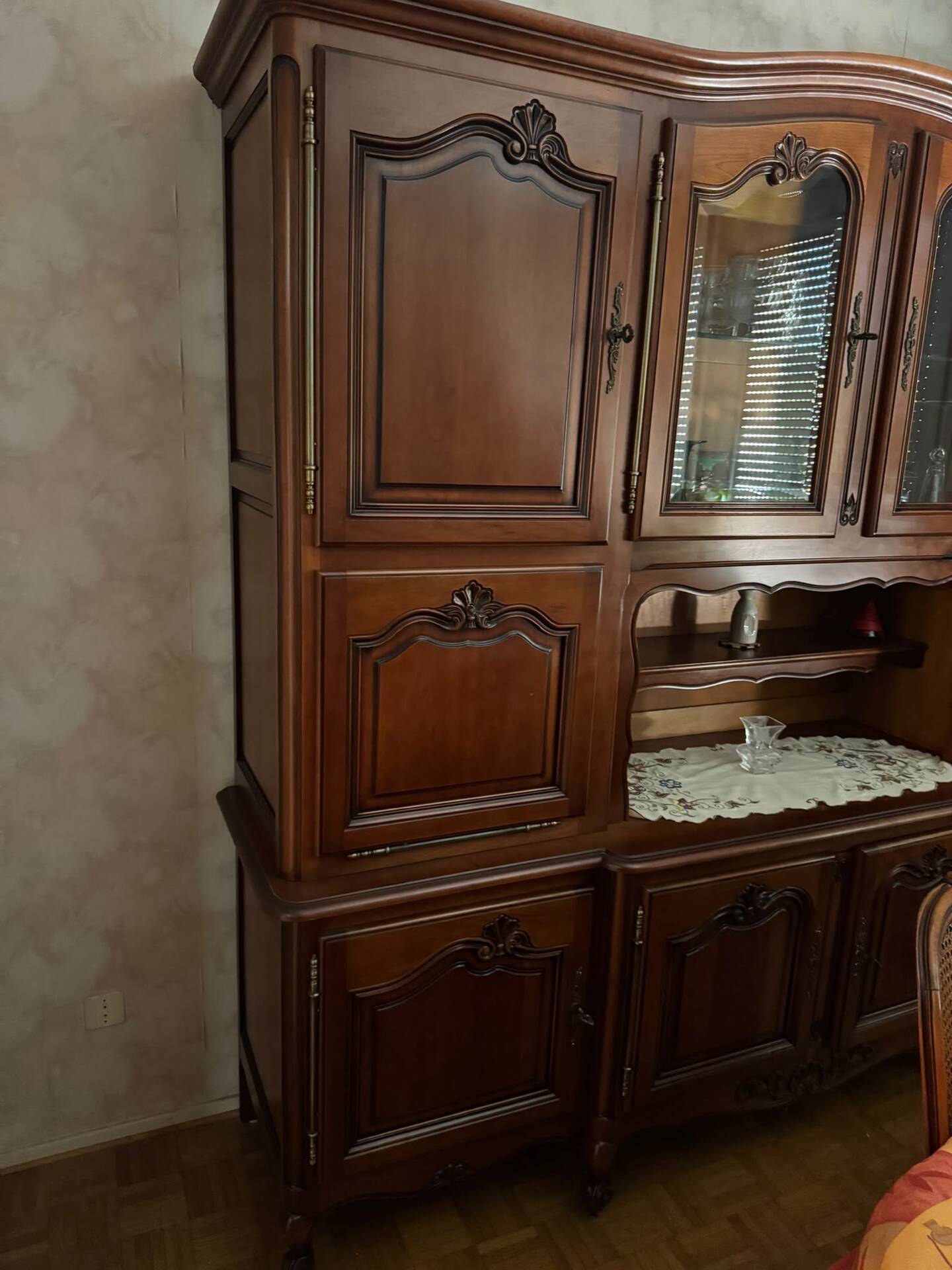 Cherry wood sideboard