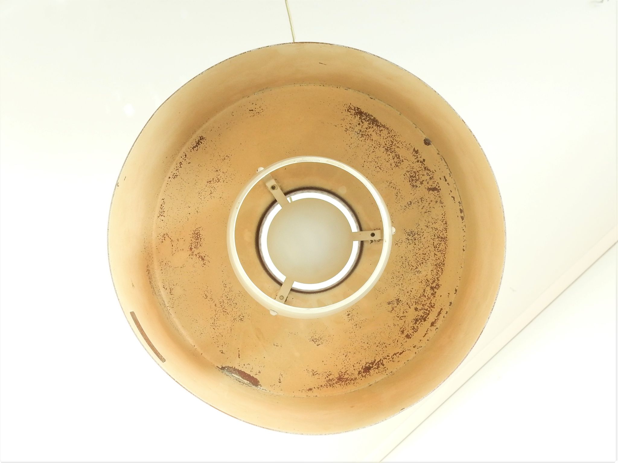 T292 copper pendant lamp by Hans-Agne Jakobsson for Markaryd, Sweden 1960's