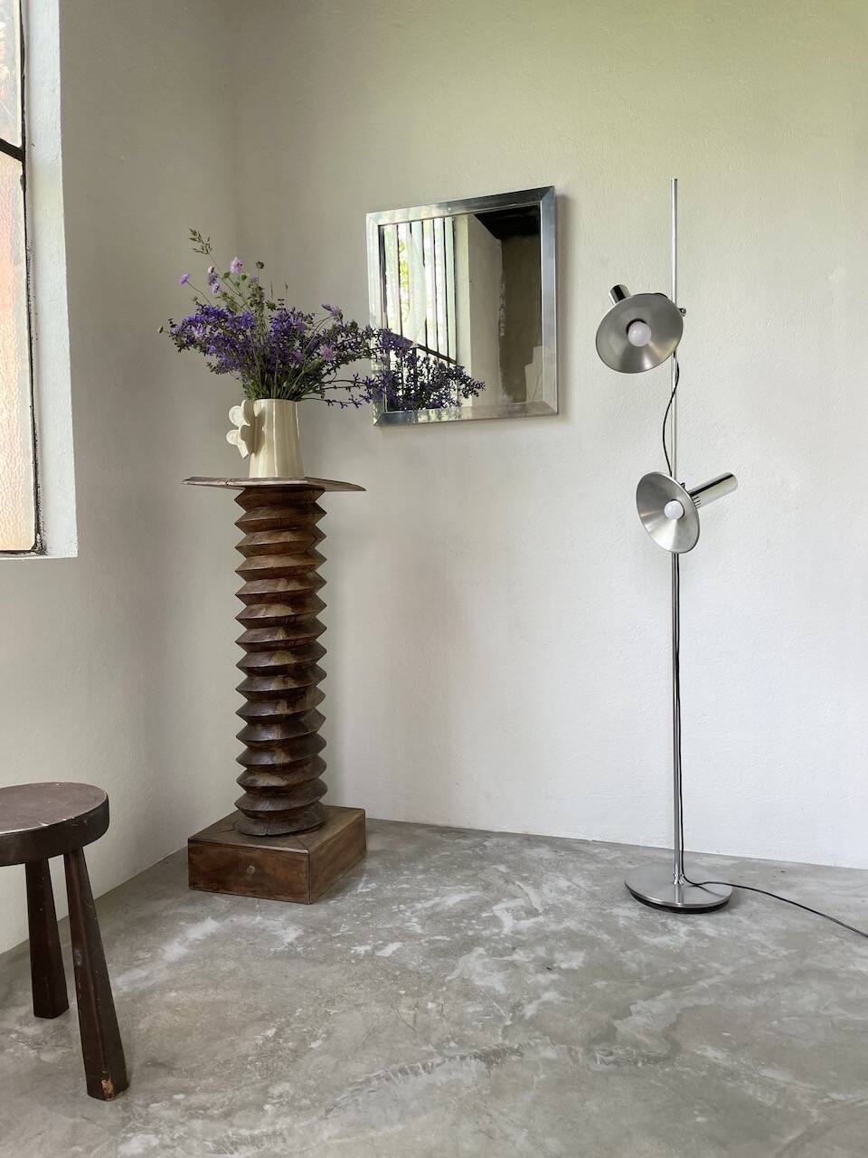 Alain Richard style floor lamp, circa 1970