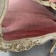 Louis XV style bench in lacquered and gilded beech, 20th century