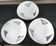 Set of 3 vintage Italian bowls - 1950s/60s design