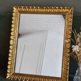 Miroir doré Art déco