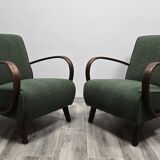 Armchairs by Jindrich Halabala, 1940s