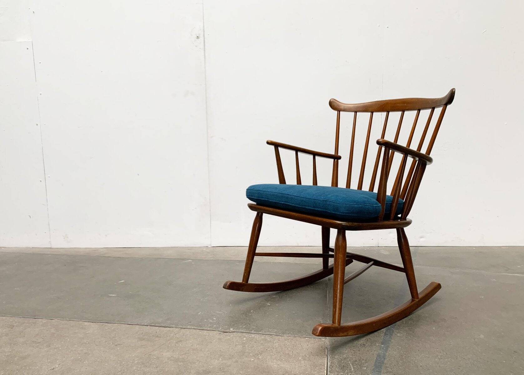 Mid-century rocking chair by Børge Mogensen for FDB Møbler, 1960s