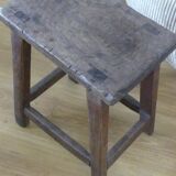 Brutalist quadripod stool