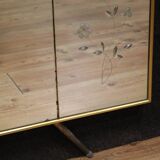 20th-century designer mirror coat rack