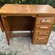 Oak 40/50s children's desk