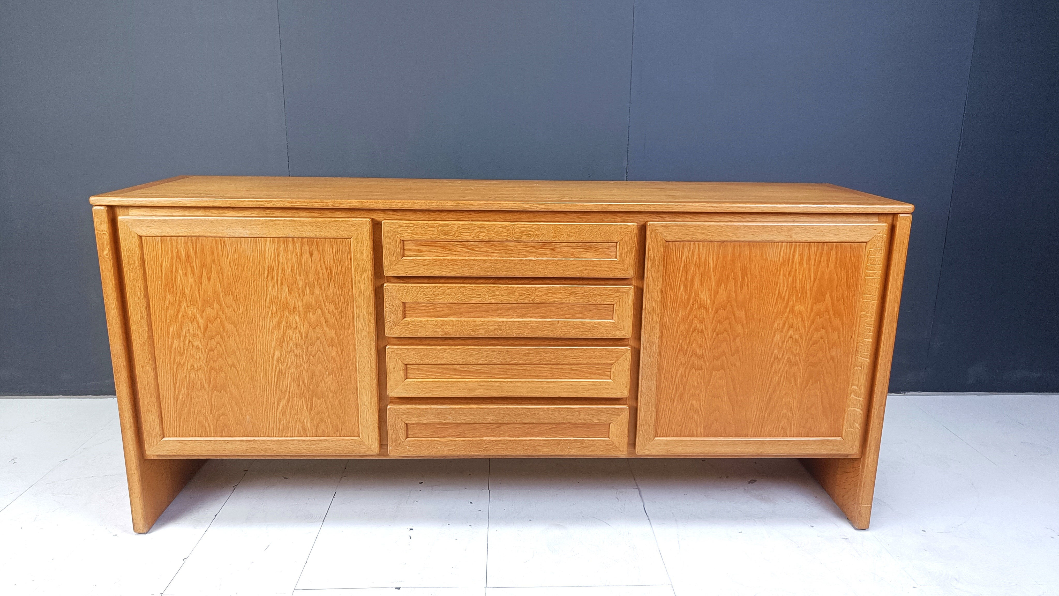Vintage oak sideboard, 1960s