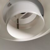 Classic Danish hanging lamp with multiple layers of shades by Lyskaer 1980s