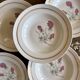 Set of 6 vintage deep plates - Moulin des Loups