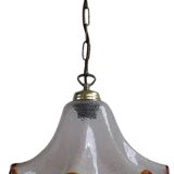 Murano Glass Ceiling Light by Eglo Leuchten (1970s)