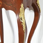 Small Table in Lacquered Wood, Louis XV Style – Late 19th Century