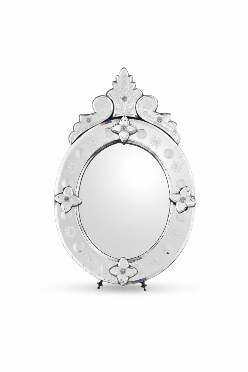 Antique Venetian wall mirror, early 20th century.