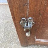 30s oak bar fridge wooden ice chest.