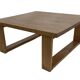 Vintage coffee table pinewood minimalist 1970s design