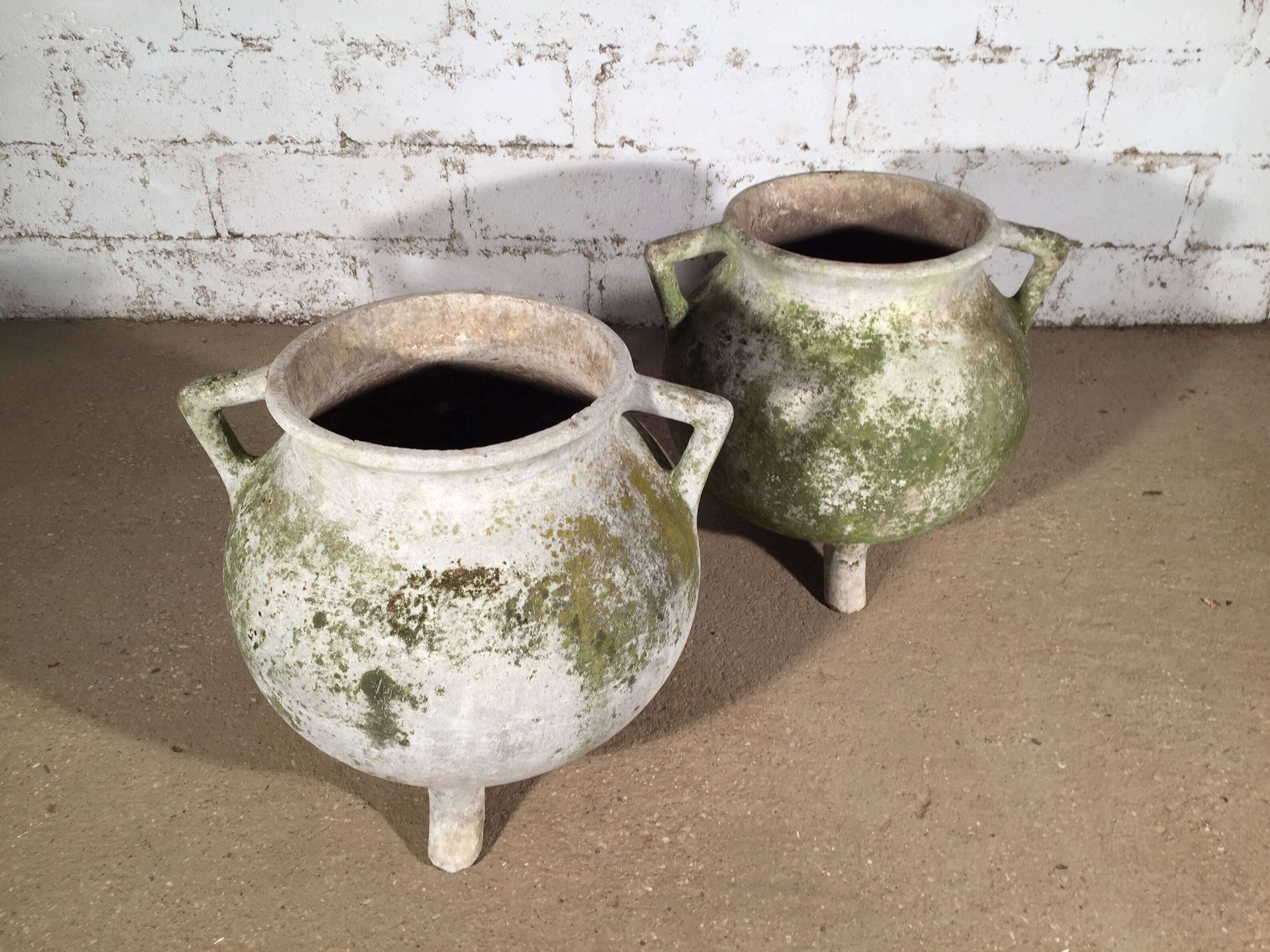 Fiber cement planters from the 60s