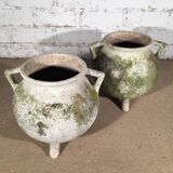 Fiber cement planters from the 60s