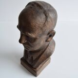 Doctor Edvard Beneš Ceramic Bust, circa 1950's