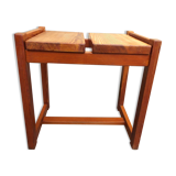 Solid pine stool