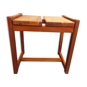 Tabouret pin massif