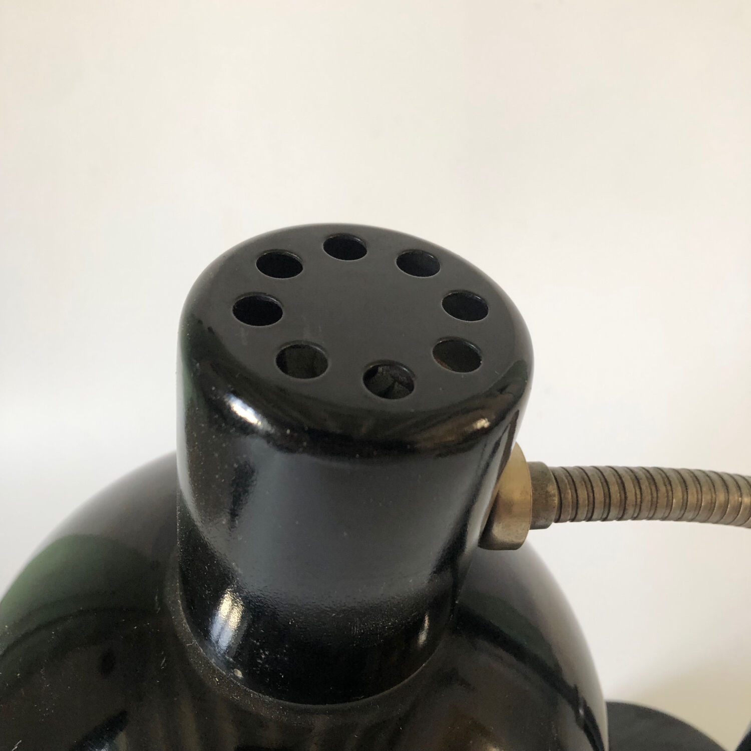 Black vintage articulated lamp