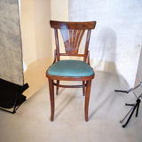 Vintage wooden bistro chair – Parisian café spirit