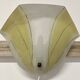 Pair of scandinavian design glass wall lights 1950.