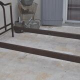 Brass bamboo rattan bed