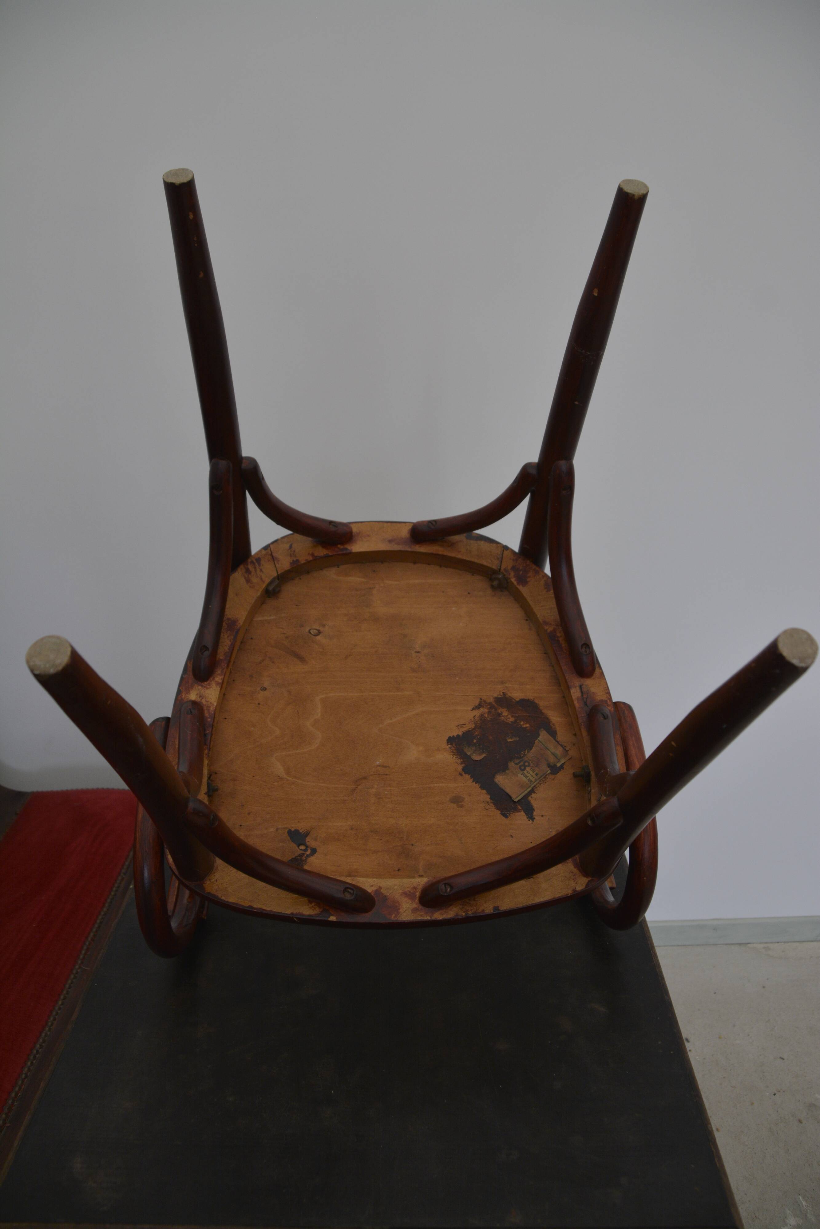 Set of 4 armchairs
