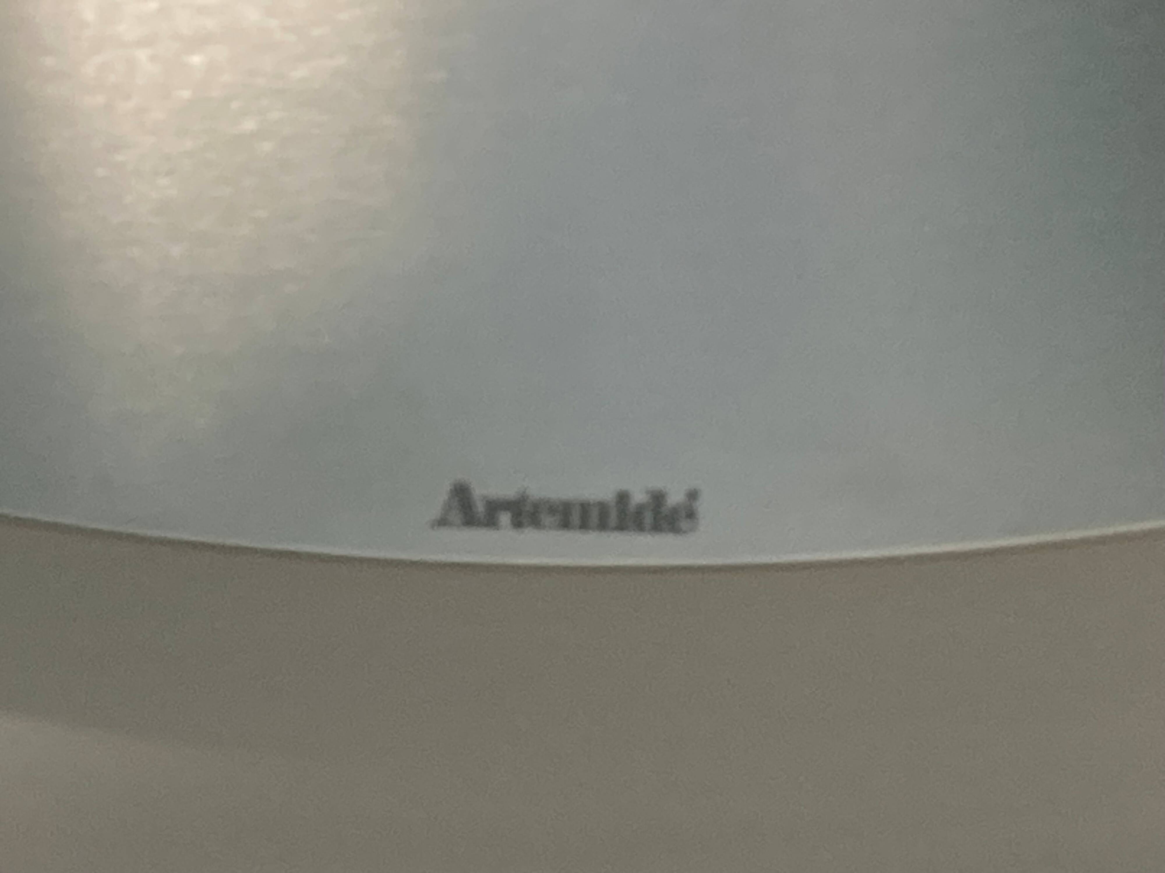 Mercury metal ceiling light Artemide