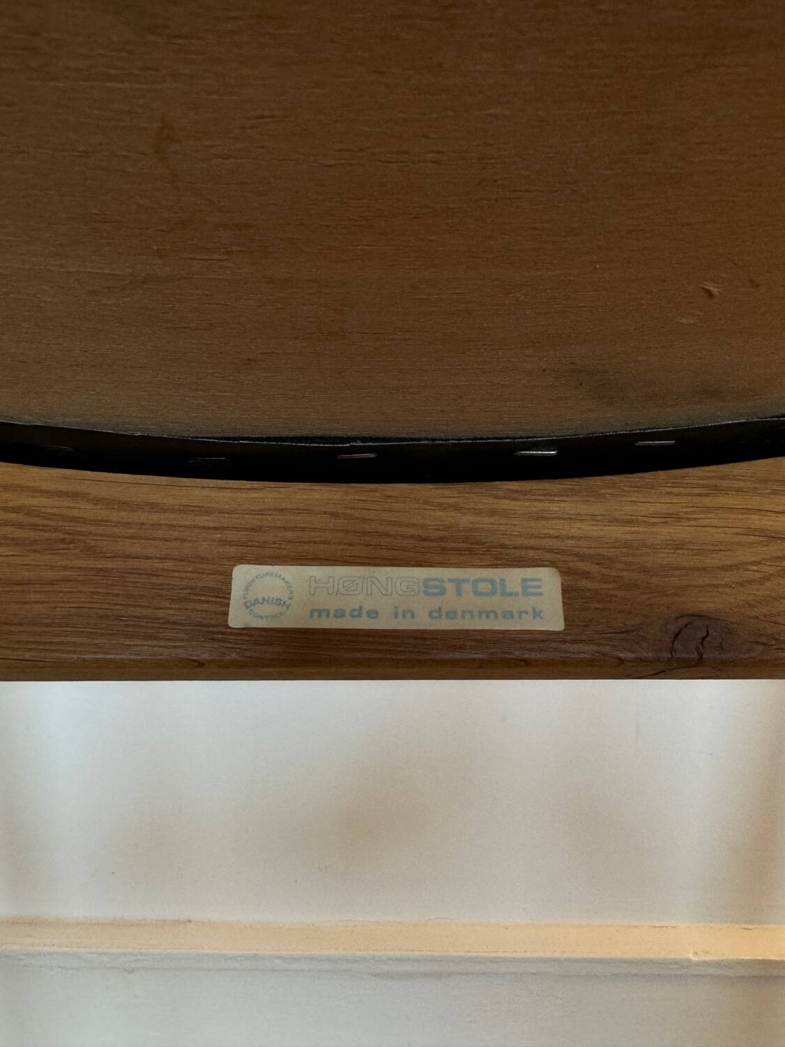 Fauteuil vintage danois Hongstole, 1970