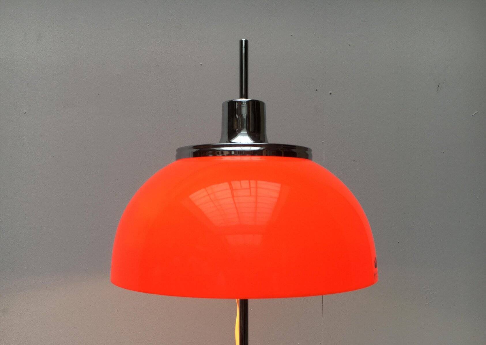 Vintage Space Age table lamp Italian Faro by Guzzini, 1970s