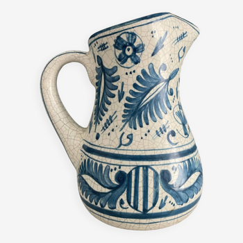 Sangria pitcher, Benlloch ceramic, Manises, 1960
