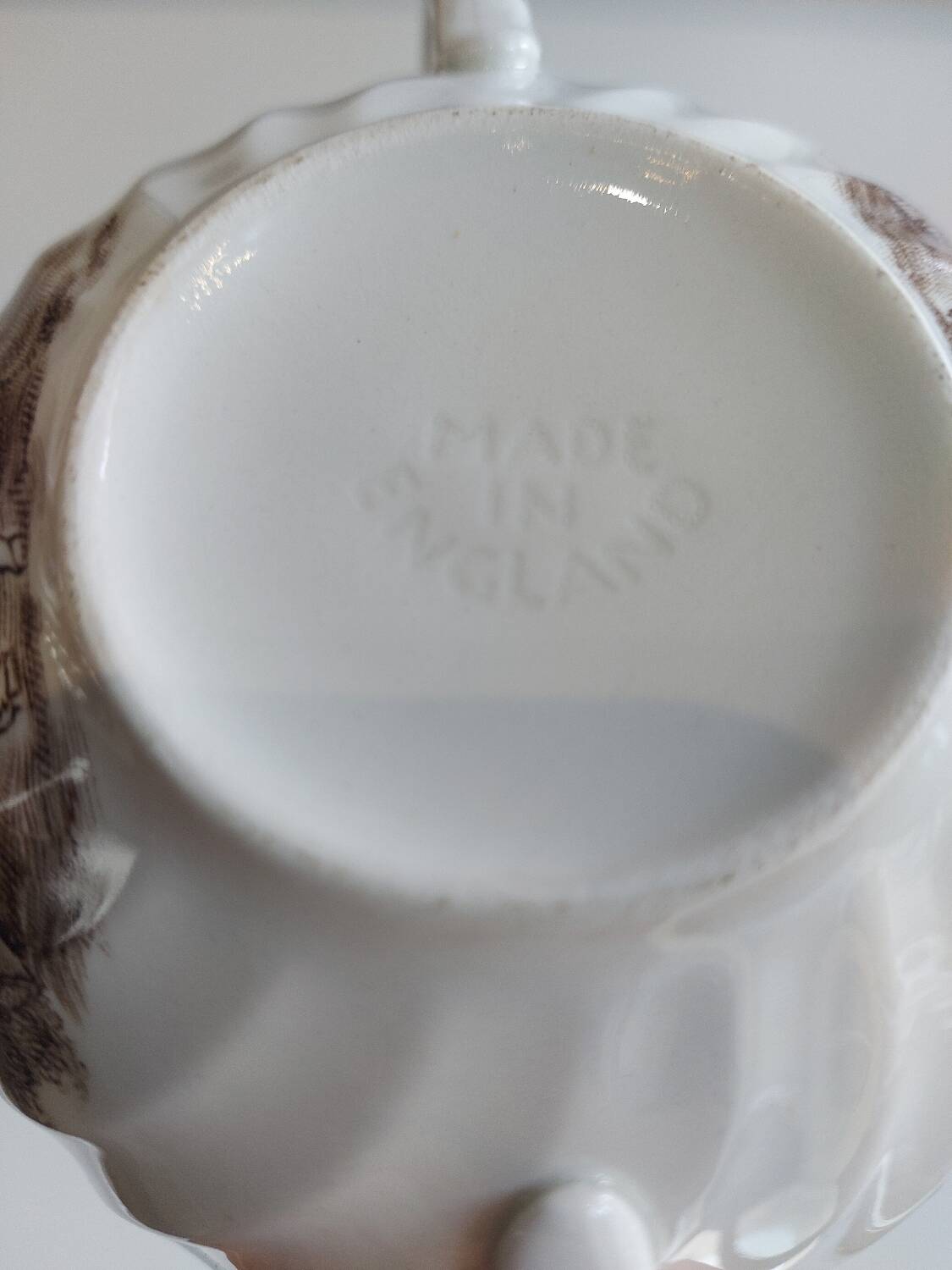2 Johnson and Brother porcelain mugs